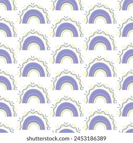 Patrón geométrico sin costuras con arcoíris brillantes. Impresión para textil, Fondo de pantalla, cubiertas, superficie. Para tela de moda. Patrón Abstractas.