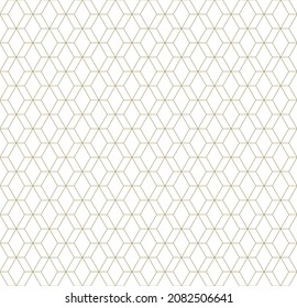 Seamless geometric pattern. Brown lines.