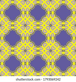 Seamless geometric pattern can be used for backgrounds, motifs, tile, shawl, handkerchief, scarf, fabrics, tile, templates. Vector.	
