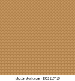 Seamless geometric pattern. Caramel beige background.