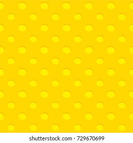 Seamless Geometric Pattern Cheese, Butter, Cute Cartoon.