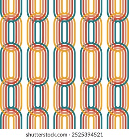 Seamless geometric pattern with circle pattern 
