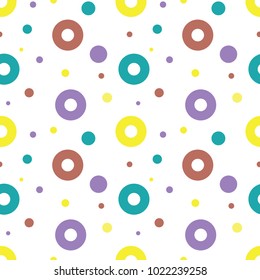 Seamless geometric pattern from circles