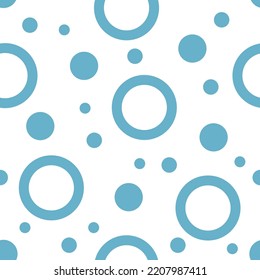Seamless geometric pattern from circles