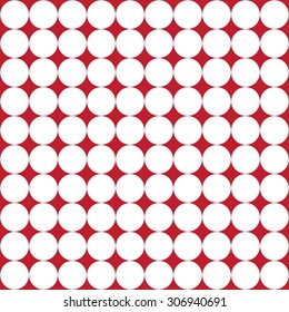 Seamless geometric pattern of circles
