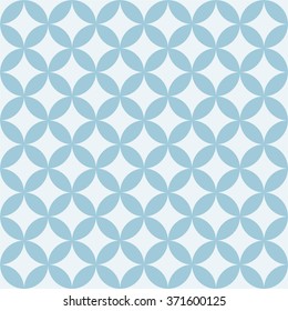 Seamless geometric pattern of circles