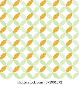 Seamless geometric pattern of circles