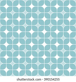 Seamless geometric pattern of circles.