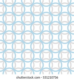 Seamless geometric pattern of circles.