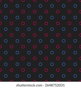 Seamless geometric pattern of circles.  Abstract vintage background. Modern elegant texture. It can be used in web design, packaging, printing, textiles, wallpaper.
