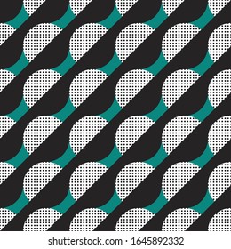 Seamless geometric pattern. Circles. Color print.