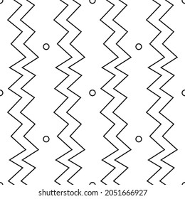 Seamless geometric pattern from circles and lines