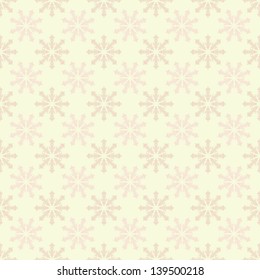 Seamless geometric pattern with circles and stars