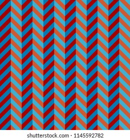 Seamless geometric pattern. Classic chevron pattern in a patchwork collage style. Vector image.