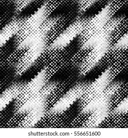 Seamless geometric pattern. Classic Hounds-tooth pattern in abstract style