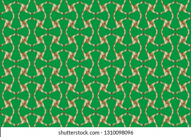 Seamless geometric pattern. With color golden  line ornament. Raster illustration.creative design for different backgrounds.Print for the cover of the book, postcards, t-shirts.Illustration for rugs. 