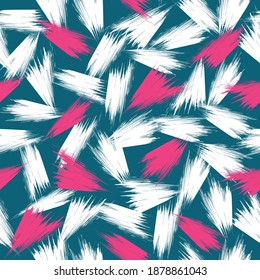 Seamless geometric pattern. Color print.