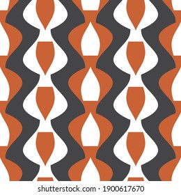 Seamless geometric pattern. Color print.