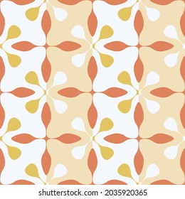 Seamless geometric pattern. Color print.