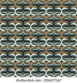 Seamless geometric pattern. Color print.