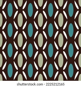 Seamless geometric pattern. Color print.