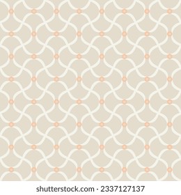Seamless geometric pattern. Color print.