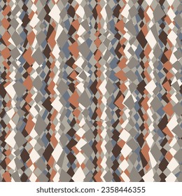 Seamless geometric pattern. Color print.