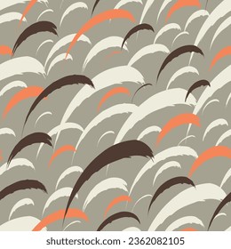 Seamless geometric pattern. Color print.