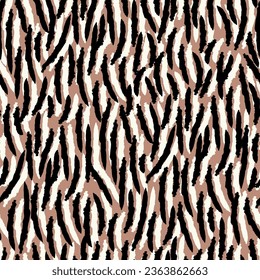 Seamless geometric pattern. Color print.