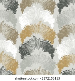 Seamless geometric pattern. Color print.