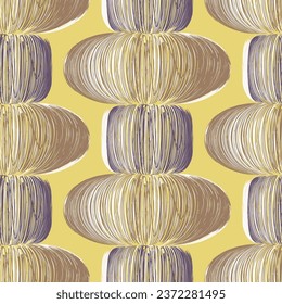 Seamless geometric pattern. Color print.