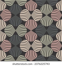 Seamless geometric pattern. Color print.