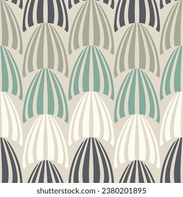 Seamless geometric pattern. Color print.