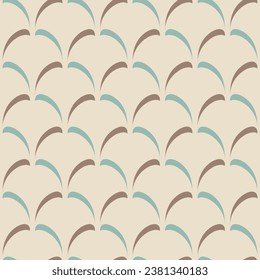 Seamless geometric pattern. Color print.