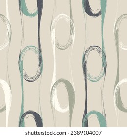 Seamless geometric pattern. Color print.