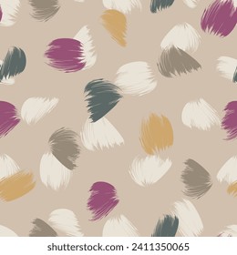 Seamless geometric pattern. Color print.