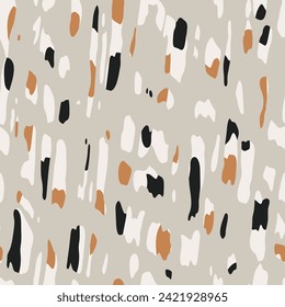 Seamless geometric pattern. Color print.