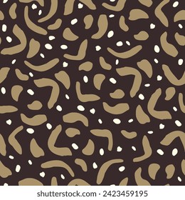 Seamless geometric pattern. Color print.