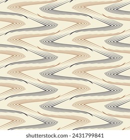 Seamless geometric pattern. Color print.