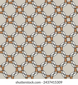 Seamless geometric pattern. Color print.