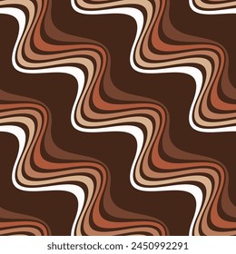 Seamless geometric pattern. Color print.