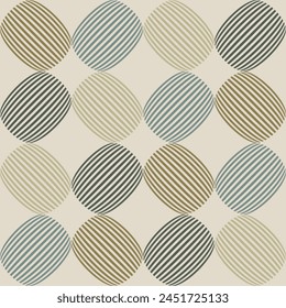 Seamless geometric pattern. Color print.