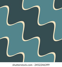 Seamless geometric pattern. Color print.