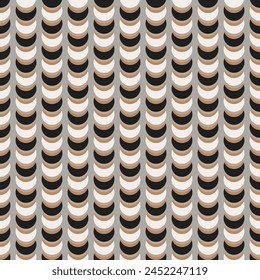 Seamless geometric pattern. Color print.