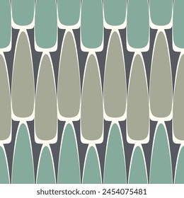 Seamless geometric pattern. Color print.