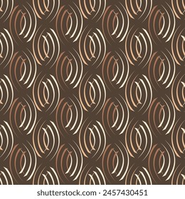 Seamless geometric pattern. Color print.