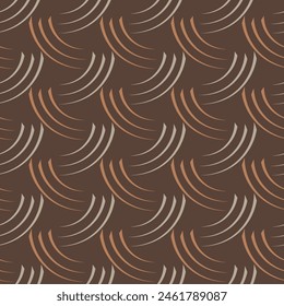 Seamless geometric pattern. Color print.