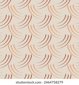 Seamless geometric pattern. Color print.