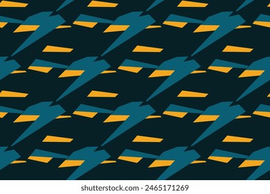 Seamless geometric pattern. Color print.