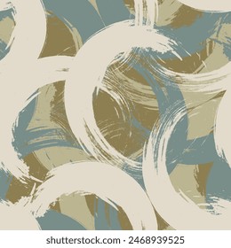 Seamless geometric pattern. Color print.